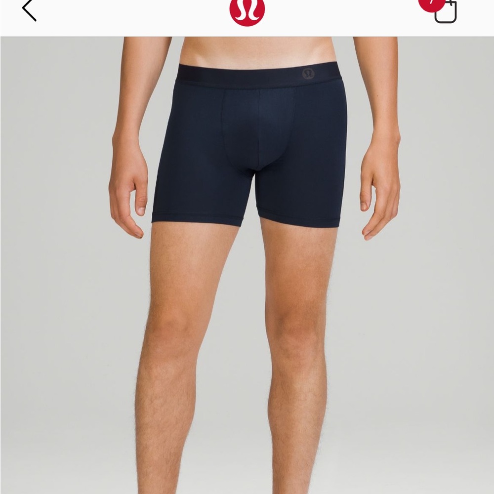 Lululemon Mens new underwear, black, pink, gray, blue, green, orange. SALE